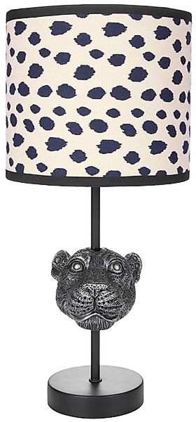 BRUBAKER Nachttischlampe Tischleuchte Leopard, Tischlampe, ohne günstig online kaufen