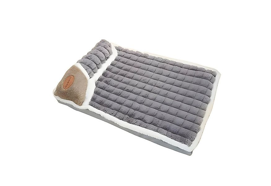 HS.SUPPLY Hundematte kuschelweiches Hundebett, waschbarer Bezug, kuschelwei günstig online kaufen
