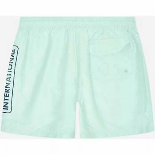 Barbour  Badeshorts Large logo swim short - green fig günstig online kaufen