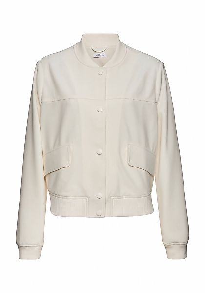 LASCANA Bomberjacke, mit Druckknöpfen, Blousonjacke, sportlich-elegant günstig online kaufen