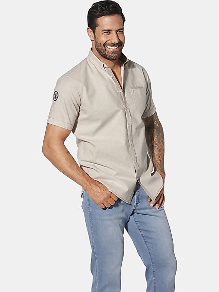 Jan Vanderstorm Kurzarmhemd "Kurzarmhemd MILOS" günstig online kaufen
