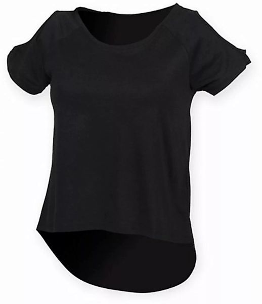 SF Women Rundhalsshirt Ladies Drop Tail Damen T-Shirt günstig online kaufen
