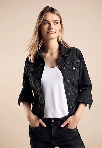 STREET ONE Jeansblazer, Jacke im Washed-Look günstig online kaufen