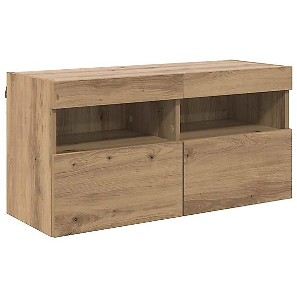 vidaXL TV-Wandregal Artisan-Eiche 80 x 30 x 40 cm Holzwerkstoff 882979 günstig online kaufen