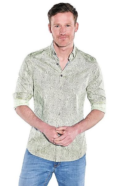 ENGBERS GERMANY Langarmhemd Langarm-Hemd mit Satinanteil günstig online kaufen