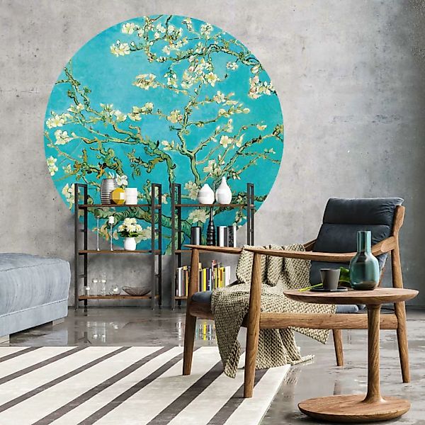 Wallart Fototapete Almond Blossom Rund 190 Cm günstig online kaufen