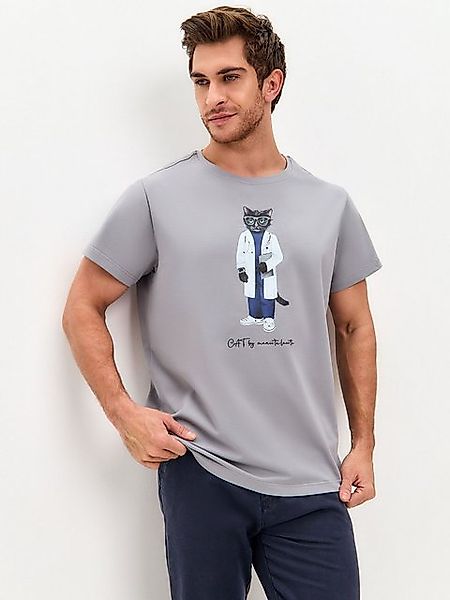 CAT by maniita lacitta Kurzarmshirt T-Shirt DOCTOR CAT (1-tlg) mit Katzen-P günstig online kaufen