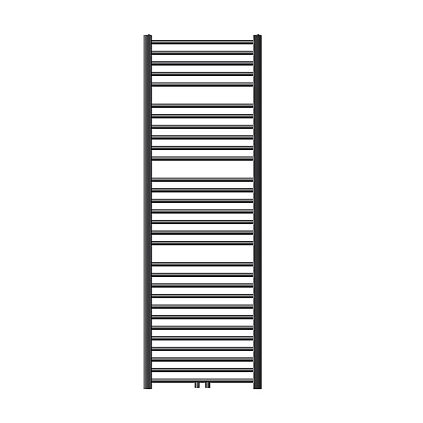 LuxeBath Badheizkörper Sahara 600x1800mm Anthrazit Gerade mit Mittelanschlu günstig online kaufen