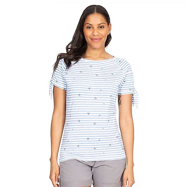 Trespass Penelope Kurzärmeliges T-shirt M White Denim Stripe günstig online kaufen