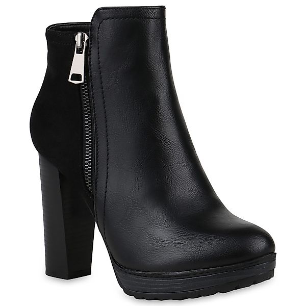 VAN HILL 818507 Plateaustiefelette mit einem günstig online kaufen