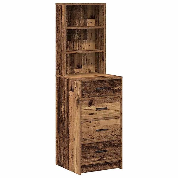 vidaXL Highboard mit Schubladen Altholz 40 x 41 x 135 cm Holzwerkstoff 8650 günstig online kaufen