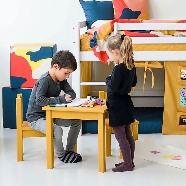 Hoppekids Kindersitzgruppe "MADS Kindersitzgruppe", (Set, 2 tlg., 1 Tisch, günstig online kaufen