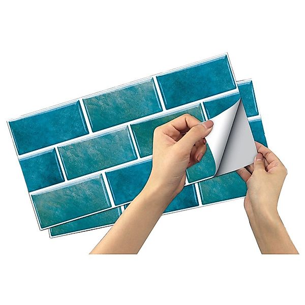 Coonoor Fliesenaufkleber 12 Stück 15x30cm, Fliesenaufkleber, günstig online kaufen