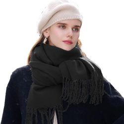 Coonoor Modeschal Winter Warme Schal,Oversized Fransen günstig online kaufen