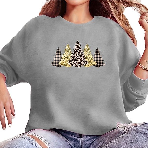 MC Star Weihnachtssweatshirt Frohe Weihnachten-Sweatshirt für Damen, übersc günstig online kaufen