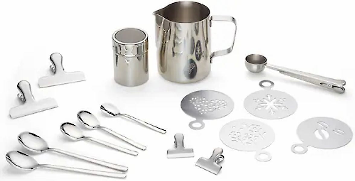 ECHTWERK Barista-Set Kaffeezubehör-Set, ideal für Cappuccino oder Latte Mac günstig online kaufen
