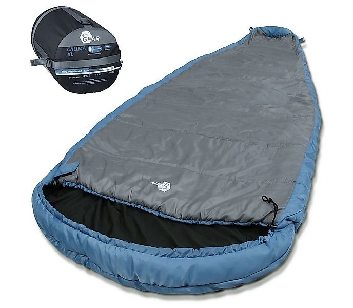 yourGEAR Mumienschlafsack yourGEAR Calima XL -10°C breiter Ellipsen-Schlafs günstig online kaufen