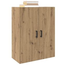 vidaXL Hängeschrank Wandschrank Wandmontiert Braun 69.5 günstig online kaufen