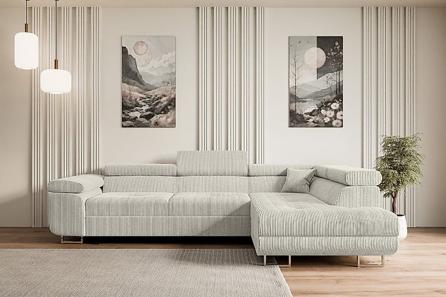ALTDECOR Ecksofa GUSA-L, Couch mit Schlaffunktion, günstig online kaufen