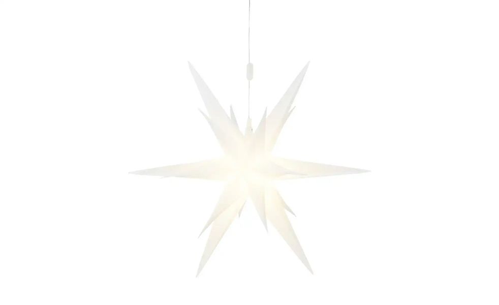 LED 3D Stern   ¦ weiß Ø: 60 Lampen & Leuchten > Außenleuchten - Höffner günstig online kaufen