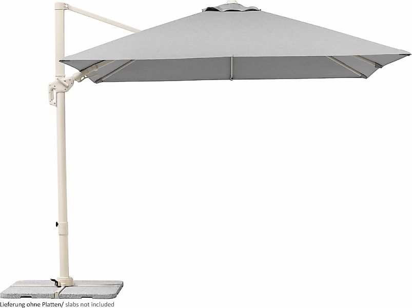 Schneider Schirme Ampelschirm "Rhodos Twist Comfy" 300 x 300 cm günstig online kaufen