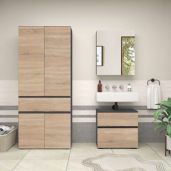 Home affaire Badmöbel-Set "Wisla" Set;Deutsch (DE);Tschechisch (CS);Polnisc günstig online kaufen