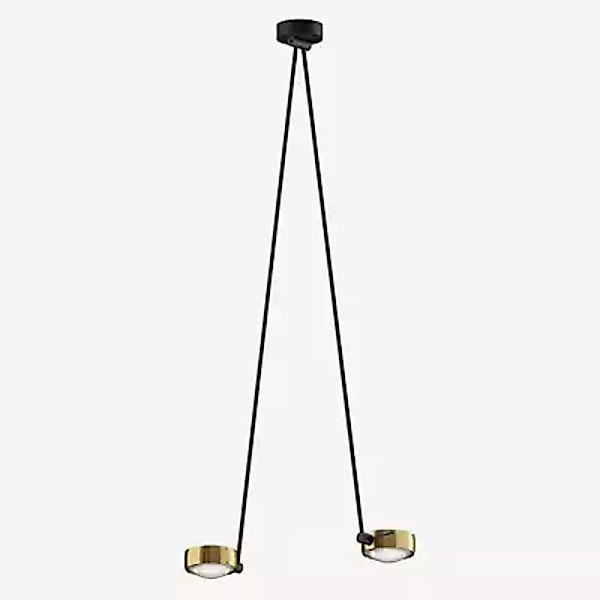 Occhio Sento Soffitto Due 125 Up E Deckenleuchte LED 2-flammig, Kopf bronze günstig online kaufen