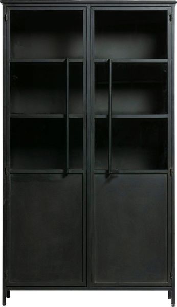 WOOOD Vitrine »Exhibit« mit Glastüren und viel Stauraum, H 170 cm x B 99 cm günstig online kaufen