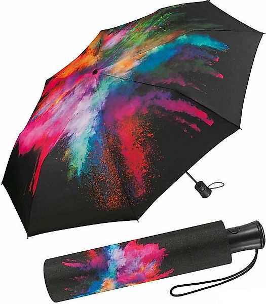 HAPPY RAIN Stockregenschirm schöner Damen-Regenschirm mit Auf-Automatik, ei günstig online kaufen