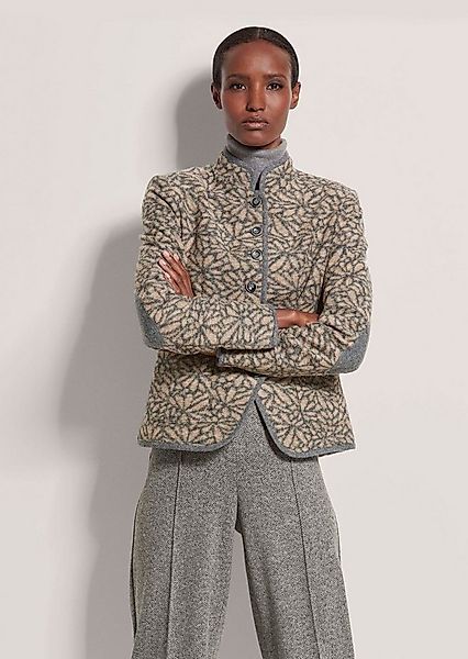 MADELEINE Kurzblazer Verkürzter Wollblazer mit Stehkragen, Taschen Sportive günstig online kaufen