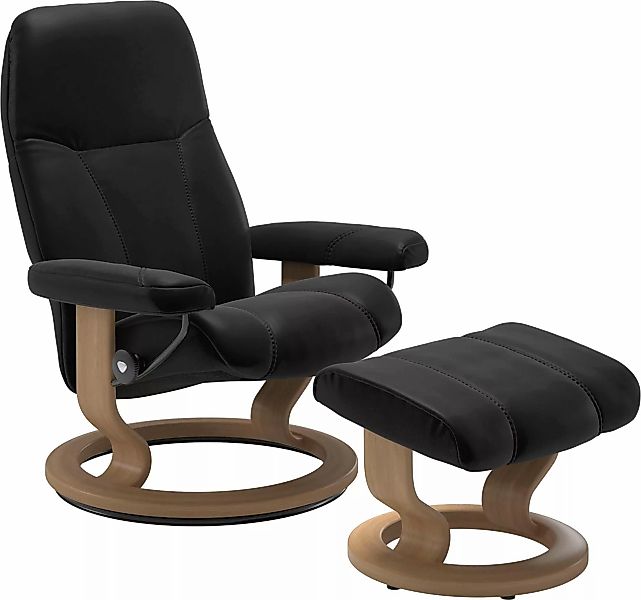 Stressless Relaxsessel "Consul", (Set, Relaxsessel mit Hocker), mit Hocker, günstig online kaufen