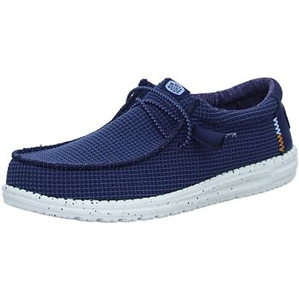 HEYDUDE  Herrenschuhe Schnuerschuhe Wally Sport Mesh Navy HD40403-410 günstig online kaufen