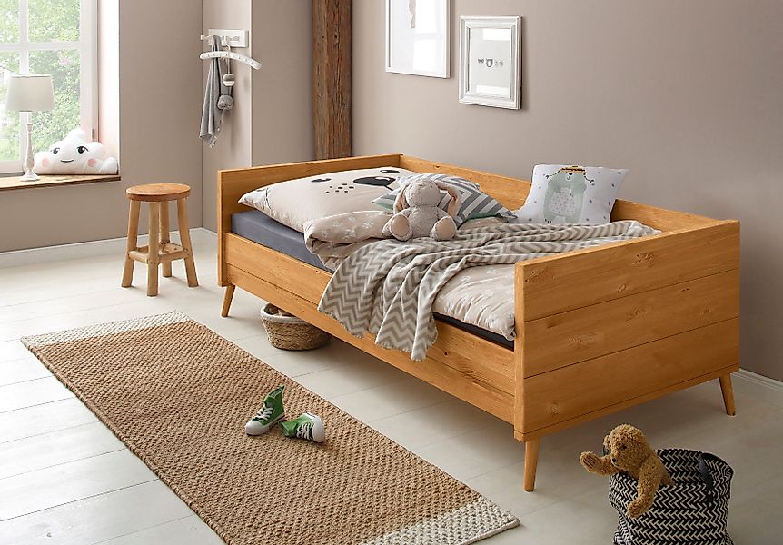 Lüttenhütt Jugendbett "Ellen", aus massivem Kiefernholz, in 2 verschiedenen günstig online kaufen
