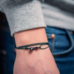 Made by Nami Wickelarmband Buchstaben-Armband Personalisiert günstig online kaufen