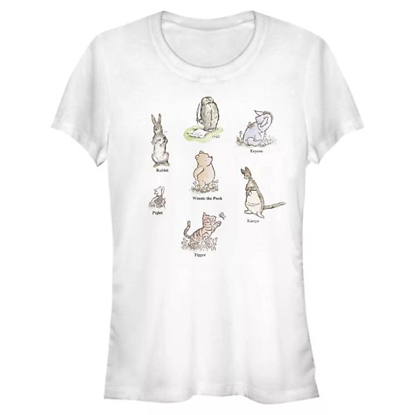 Disney - Winnie Puuh - Gruppe Winnie Poster - Frauen T-Shirt günstig online kaufen