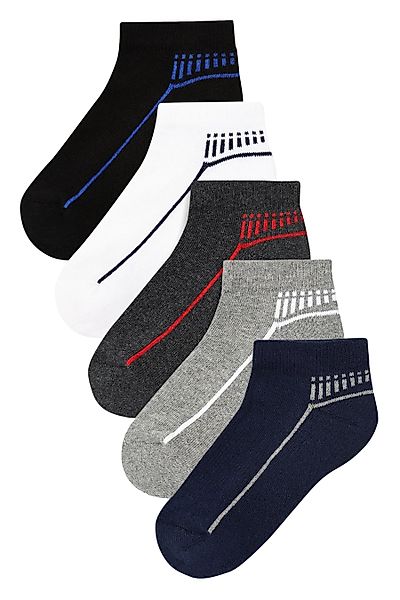 Next Sneakersocken Gepolsterte Sport-Sneakersocken, 5er-Pack (5-Paar) günstig online kaufen