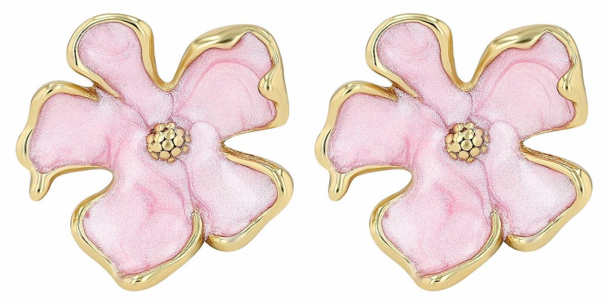 Adelia´s Paar Ohrhänger "Damen Ohrringe – Ohrstecker aus Edelstahl mit Emai günstig online kaufen