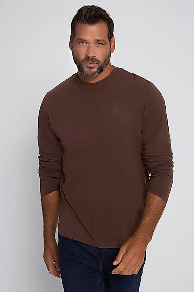 JP1880 T-Shirt bis 8XL Langarmshirt Sweatshirt mit Logo-Stickerei günstig online kaufen