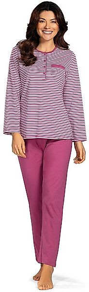 comtessa Schlafanzug Mellow Luxe (Set, 2 tlg., 2-teilig) Damen Pyjama lang günstig online kaufen