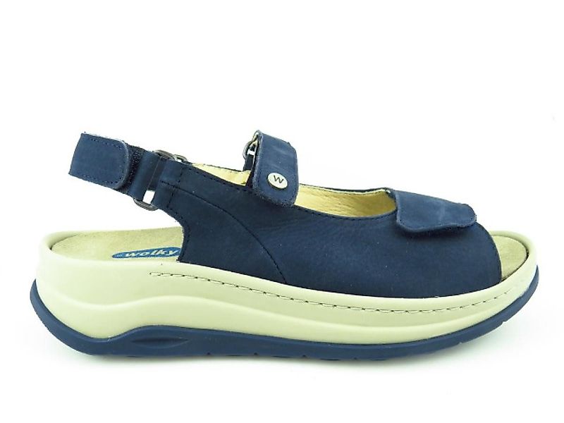 WOLKY Adura Timber Nubuk denim Sandale günstig online kaufen
