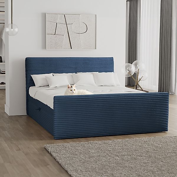 Kaiser Möbel Boxspringbett Trento mit Bettkasten, günstig online kaufen