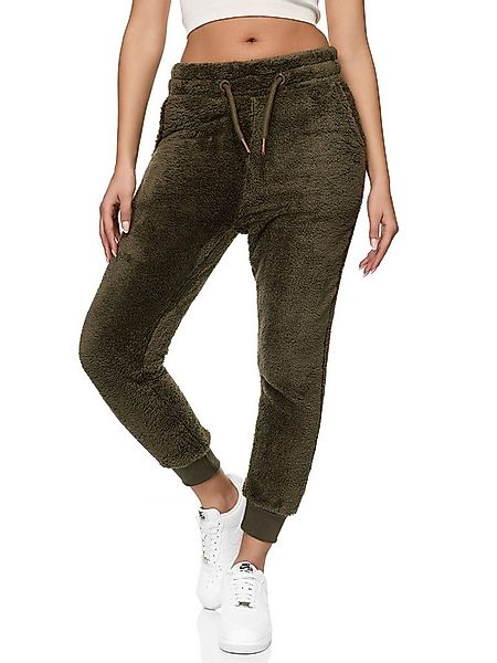 REPUBLIX Jogginghose ANAJA Damen Teddyfleece Jogger Sporthose Jogging Pants günstig online kaufen