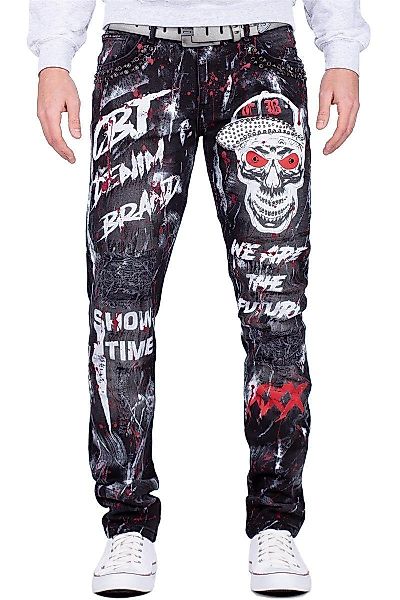 Cipo & Baxx Slim-fit-Jeans Denim Hose günstig online kaufen
