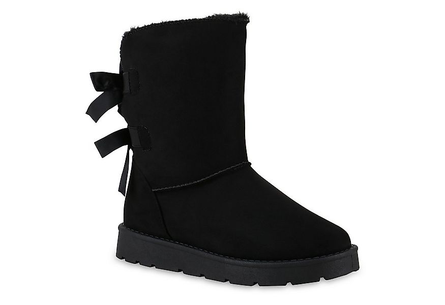 VAN HILL 841501 Winterstiefelette Damen Warm Gefütterte Winter Boots Stiefe günstig online kaufen