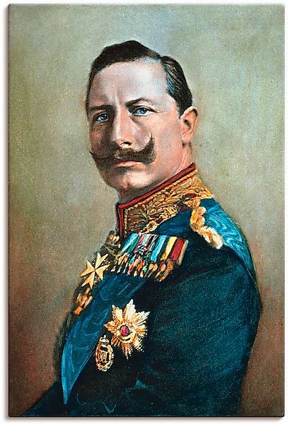 Artland Leinwandbild »Wilhelm II.«, Menschen, (1 St.), auf Keilrahmen gespa günstig online kaufen
