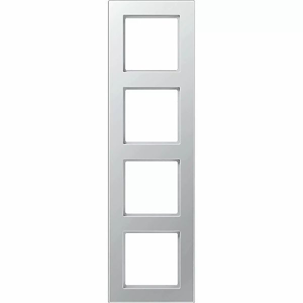 Jung Rahmen 4-fach Aluminium günstig online kaufen