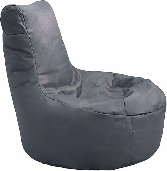 KiNZLER Sitzsack "Chilly" 1 Stk. tlg. Loungesessel, Uni Farben, mit Rückenl günstig online kaufen