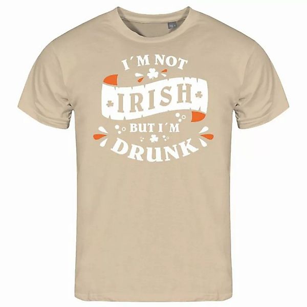 deinshirt Print-Shirt Herren T-Shirt Im not Irish but im drunk Funshirt mit günstig online kaufen