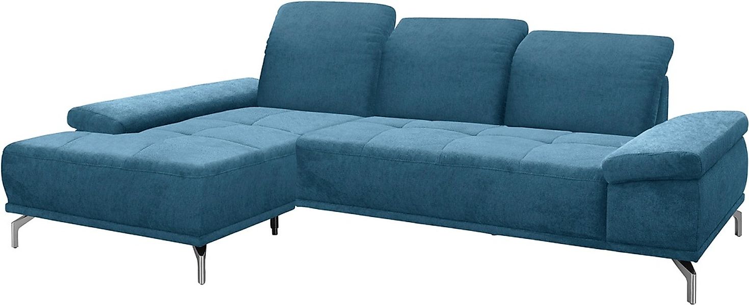 Places of Style Ecksofa "Caluna", Inkl.Sitztiefenverstellung, wahlweise mit günstig online kaufen