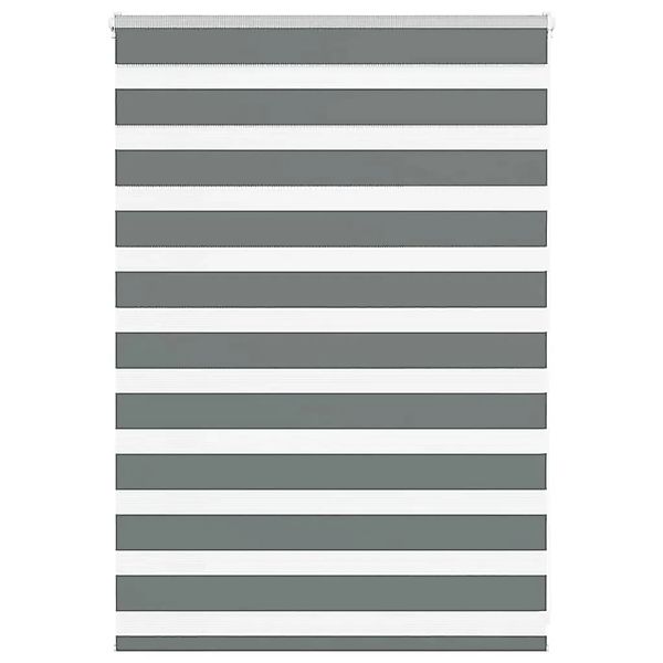 vidaXL Doppelrollo Dunkelgrau 100x100 cm Stoffbreite 95,9 cm Polyester 4014 günstig online kaufen